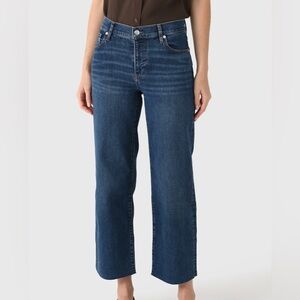 Frame Denim Straight Leg Jeans in Medium Blue Wash